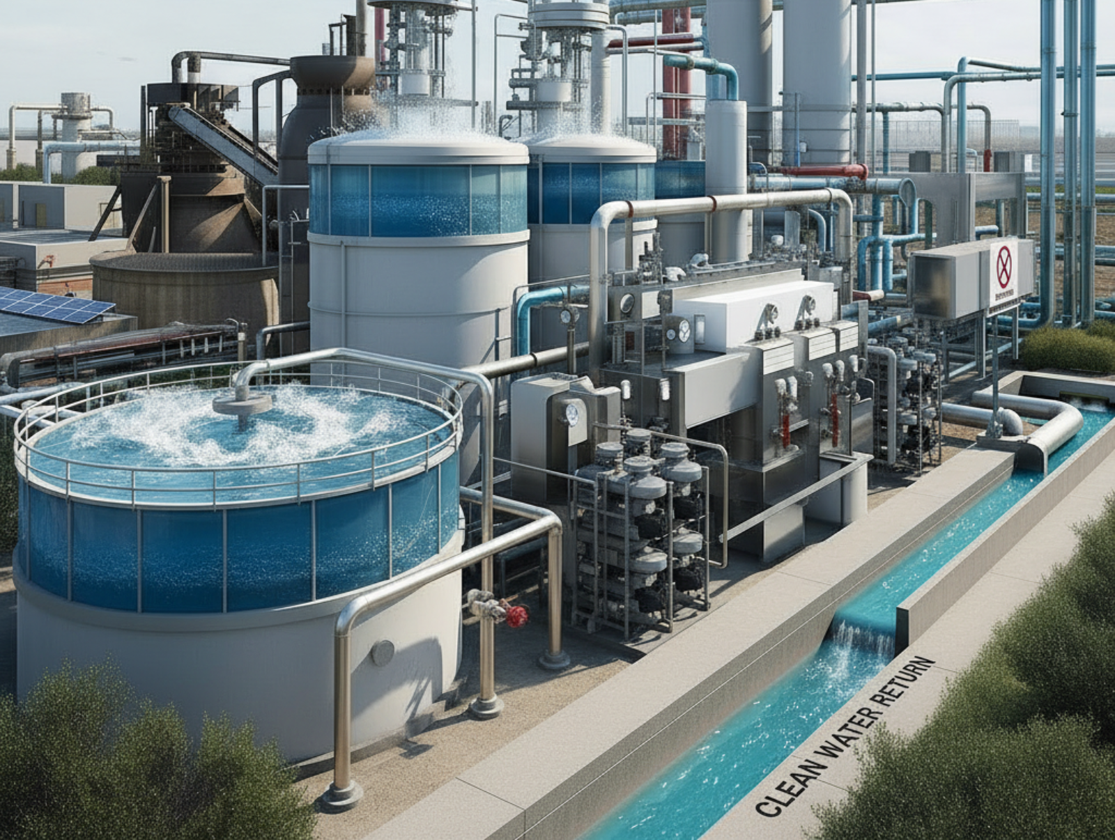 Zero Liquid Discharge Technologies in ETP